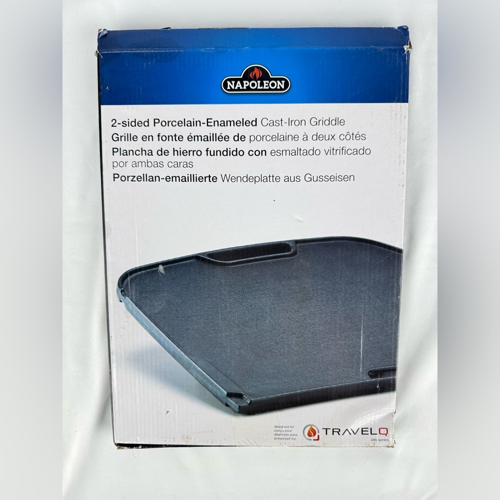 Napoleon TravelQ™ Cast Iron Reversible Griddle